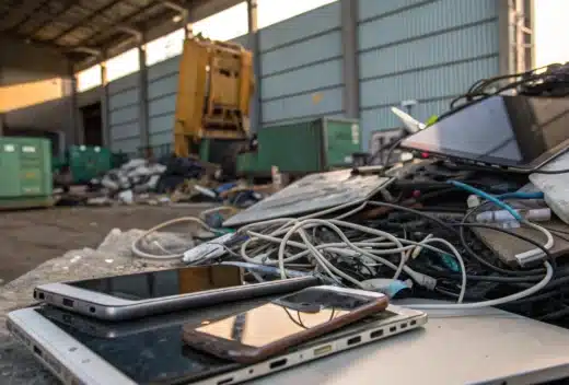 déchets électroniques